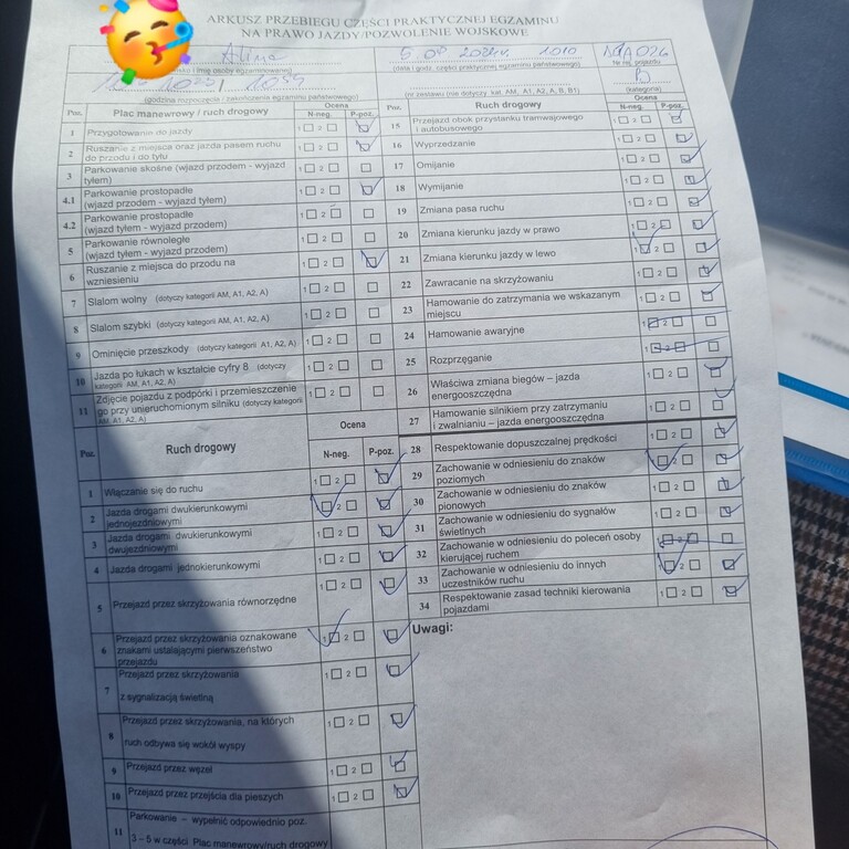 Sukcesy naszych kursantów - wynik egzaminu POZYTYWNY :)