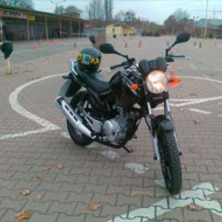 Motocykl egzaminacyjny - Yamaha YBR 125